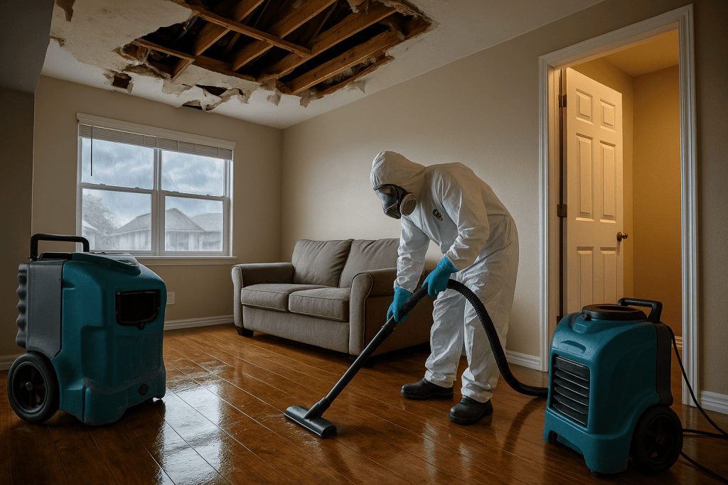 Storm Damage Restoration in DFW